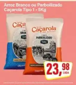 Rede Supermarket Arroz Branco ou Parboilizado Caçarola Tipo 1 - 5Kg oferta