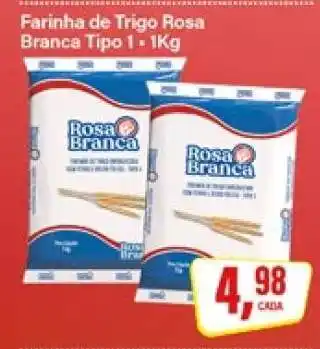 Rede Supermarket Farinha de Trigo Rosa Branca Tipo 1 oferta