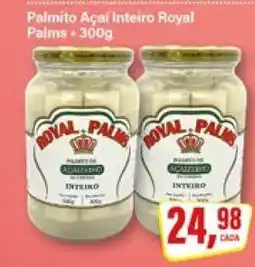 Rede Supermarket Palmito Açaí Inteiro Royal Palms oferta