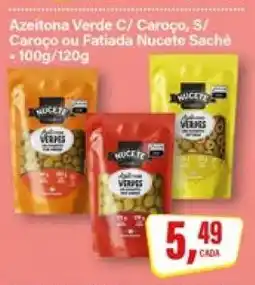 Rede Supermarket Azeitona Verde Nucete Sachê oferta