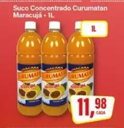 Rede Supermarket Suco Concentrado Curumatan Maracujá oferta