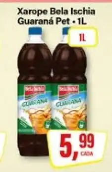 Rede Supermarket Xarope Bela Ischia Guaraná Pet oferta