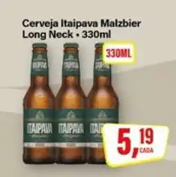 Rede Supermarket Cerveja Itaipava Malzbier Long Neck oferta