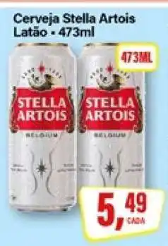 Rede Supermarket Cerveja Stella Artois Latão oferta