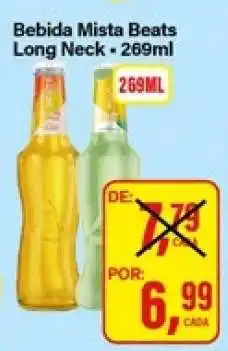 Rede Supermarket Bebida mista Beats long neck 269ml oferta
