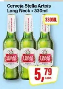 Rede Supermarket Cerveja Stella Artois Long Neck oferta