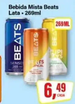 Rede Supermarket Bebida Mista Beats Lata oferta