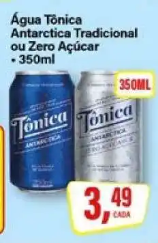 Rede Supermarket Água Tônica Antarctica Tradicional ou Zero Açúcar oferta