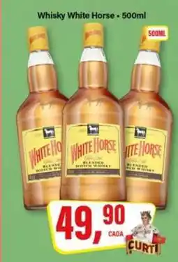 Rede Supermarket Whisky White Horse oferta