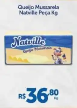 Atakarejo Queijo Mussarela Natville Peça oferta