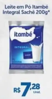 Atakarejo Leite em Pó Itambé Integral Sachê oferta
