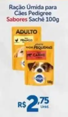 Atakarejo Ração Umida para Cães Pedigree Sabores Sache oferta