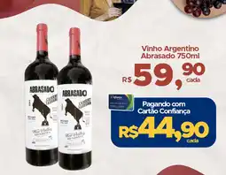 D'avó Supermercado Vinho Argentino Abrasado oferta