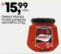 Frangolândia Geleia Mariza Foods pimenta vermelha oferta