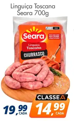 Delta Supermercados Linguiça Toscana Seara oferta