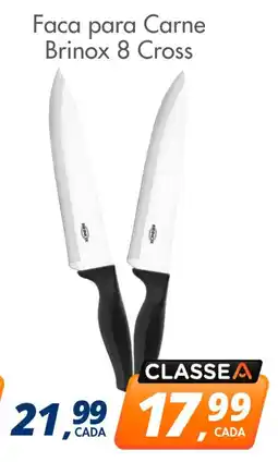Delta Supermercados Faca para Carne Brinox 8 Cros oferta