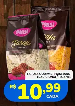 Farofa gourmet piasi tradicional/picante
