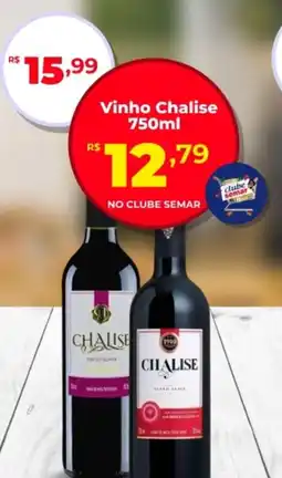 Semar Supermercado Vinho Chalise oferta