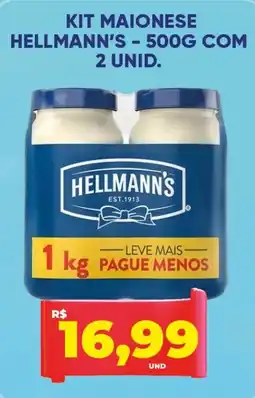 Tatico Kit maionese hellmann's oferta