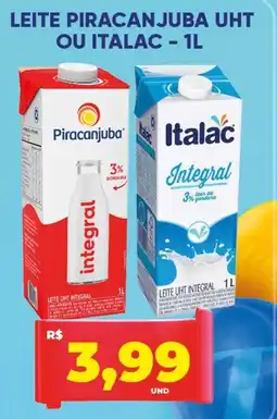 Tatico Leite piracanjuba uht ou italac oferta