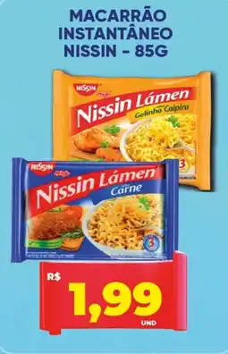 Macarrão instantâneo nissin