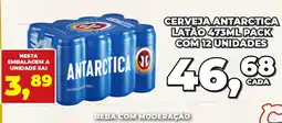 Rede Economia Cerveja antarctica latão oferta