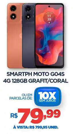 DB Supermercados Smartph moto go4s 4g 128gb grafit/coral oferta