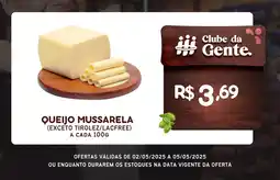 São Roque Supermercados Queijo mussarela oferta