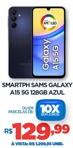 DB Supermercados Smartph sams galaxy a15 5g 128gb azul oferta