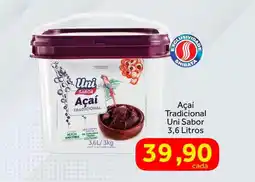 Shibata Supermercados Açaí Tradicional Uni Sabor oferta