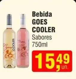 Higa Atacado Bebida GOES COOLER Sabores oferta