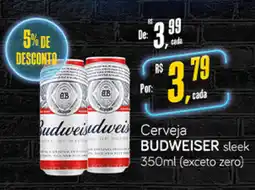 Cometa Supermercados Cerveja BUDWEISER sleek oferta