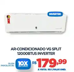 DB Supermercados Ar-condicionado vg split 12000BTUS INVERTER oferta