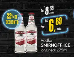Cometa Supermercados Vodka SMIRNOFF ICE long neck oferta