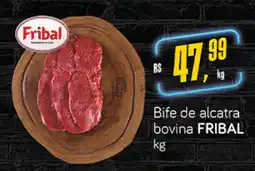 Cometa Supermercados Bife de alcatra bovina FRIBAL oferta