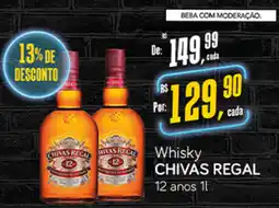 Cometa Supermercados Whisky CHIVAS REGAL 12 anos oferta