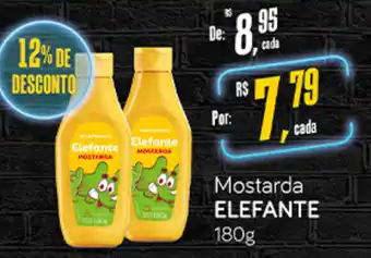 Cometa Supermercados Mostarda ELEFANTE oferta