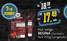 Cometa Supermercados Hot wings REGINA churrasco fácil (congelado) oferta