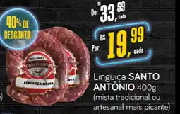 Cometa Supermercados Linguiça SANTO ANTONIO oferta