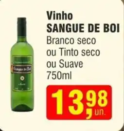 Higa Atacado Vinho SANGUE DE BOI Branco seco ou Tinto seco ou Suave oferta