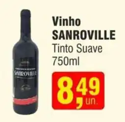 Higa Atacado Vinho SANROVILLE Tinto Suave oferta
