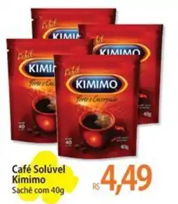 Atacadão Café Solúvel Kimimo Sachê oferta