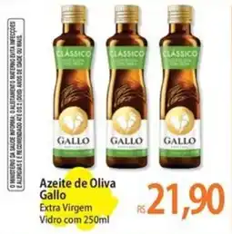 Atacadão Azeite de Oliva Gallo Extra Virgem Vidro oferta
