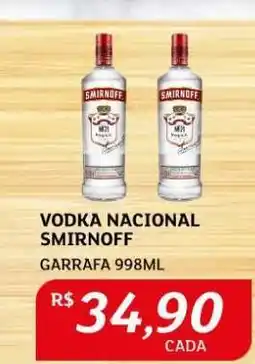 Assaí Atacadista Vodka Nacional Smirnoff oferta