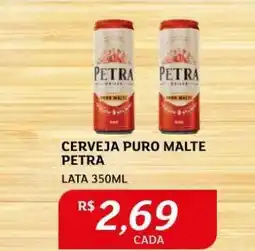 Assaí Atacadista Cerveja Puro Malte Petra oferta