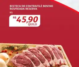 Assaí Atacadista Bisteca do Contrafilé Bovino Resfriada Reserva oferta