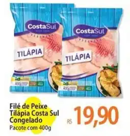 Atacadão Filé de Peixe Tilápia Costa Sul Congelado Pacote oferta