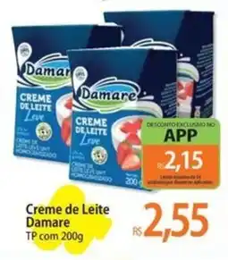 Atacadão Creme de Leite Damare oferta