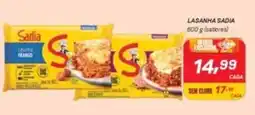 GBarbosa Lasanha sadia (sabores) oferta