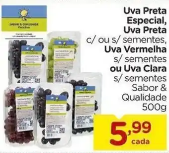 Carrefour Bairro Uva Preta Especial, UVa Preta 500g oferta